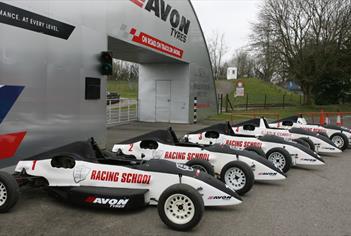 Castle Combe Circuit Racing School Race Cars