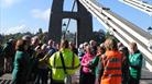 Group tour at Clifton Suspension Bridge