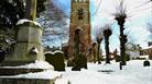 St Michaels Church in the snow