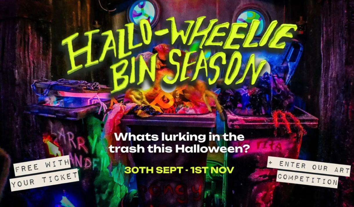 HALLO-WHEELIE BIN SEASON at Wake The Tiger HALLO-WHEELIE BIN SEASON at Wake The Tiger