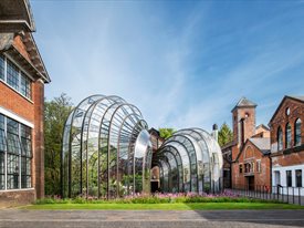 Exterior of Bombay Sapphire Distillery