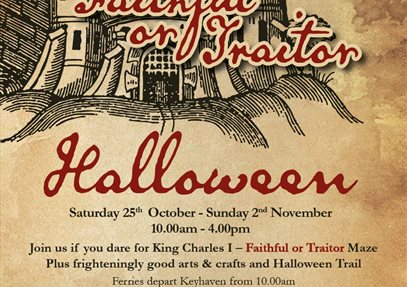 Halloween at Hurst Castle