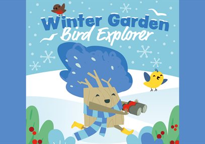 Winter Garden Bird Explorer – Self-guided Family Fun at Sir Harold Hillier Gardens
