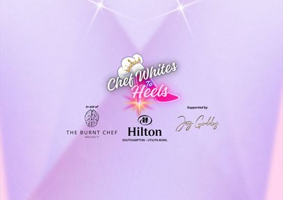 Chef Whites to Heels in aid of The Burnt Chef Project. at Hilton Southampton - Utilita Bowl