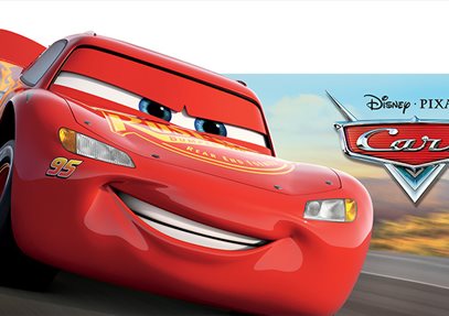 Disney and Pixar Cars at National Motor Museum, Beaulieu
