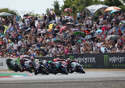 British Superbikes at Thruxton Race Circuit