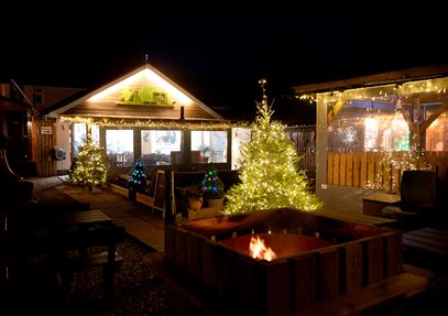 Peter Burns Christmas Celebrations at Back of Beyond Touring, Camping & Glamping Park