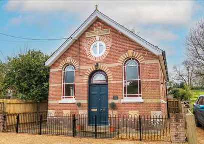 Exterior of The Chapel, a New Forest Holiday Cottage