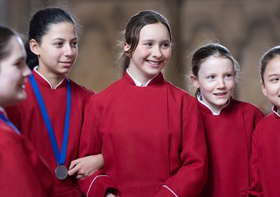 Be a Girl Chorister at Winchester Cathedral