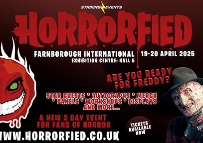 Horrorfied 19-20 April 2025 - A New 2 Day Event for Horror Fans