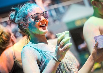 The Colour Festival at Sandy Balls