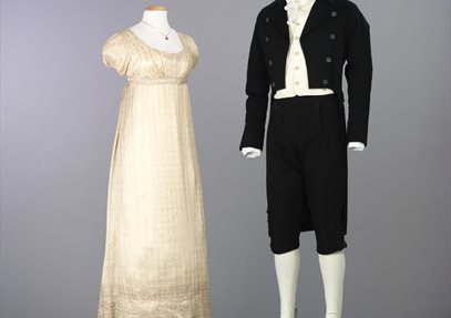 Two regency costumes
