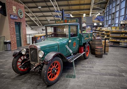 Antique car at Milestones Museum