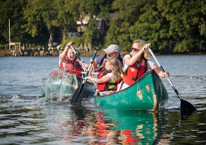 Family Canoeing with New Forest Activities