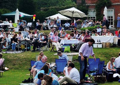 Movie nights on the lawn!