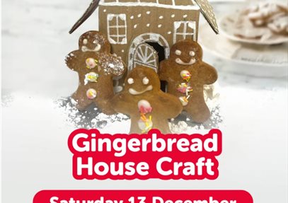 Gingerbread House Craft at Itchen Valley Country Park
