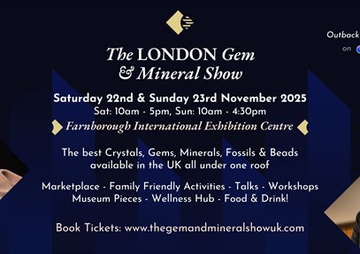 The London Gem & Mineral Show Poster