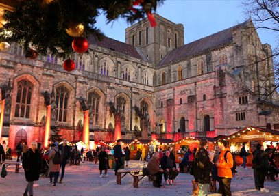 Winchester Cathedral Christmas Market