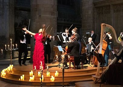 London Concertante: Bond by Candlelight at Winchester Cathedral