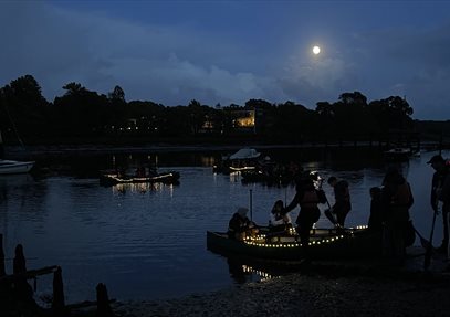 Spooky Halloween River Tour with New Forest Activities