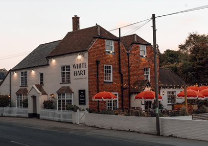 The exterior of The White Hart, Lymington