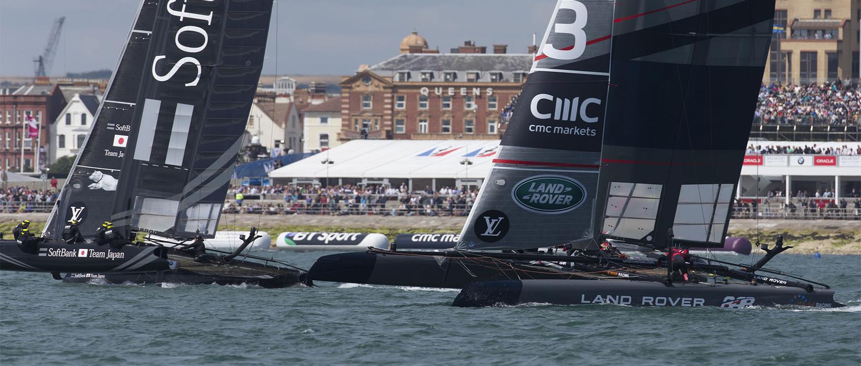 Land Rover BAR at Louis Vuitton America's Cup World Series Event