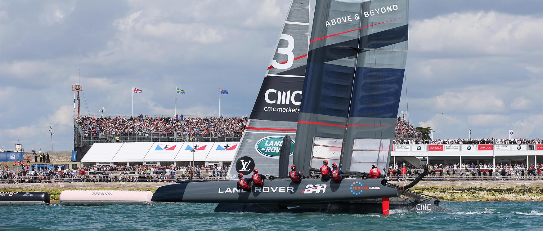 Laser Cutting - Louis Vuitton America's Cup World Series Portsmouth