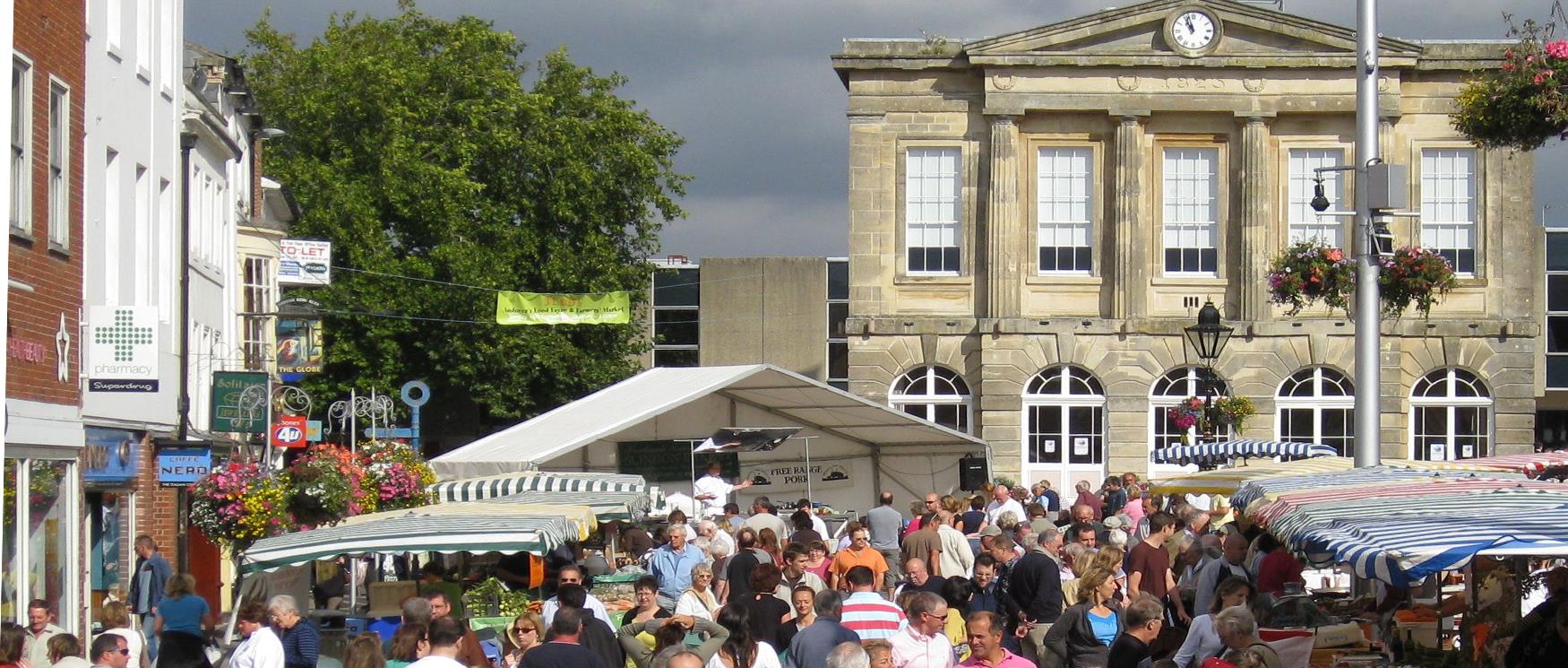 Farmers' Market in Andover