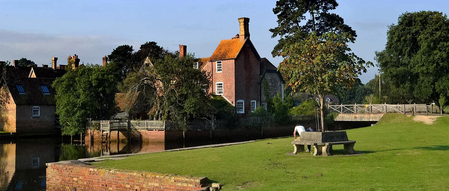 The Village of Beaulieu in the New Forest National Park