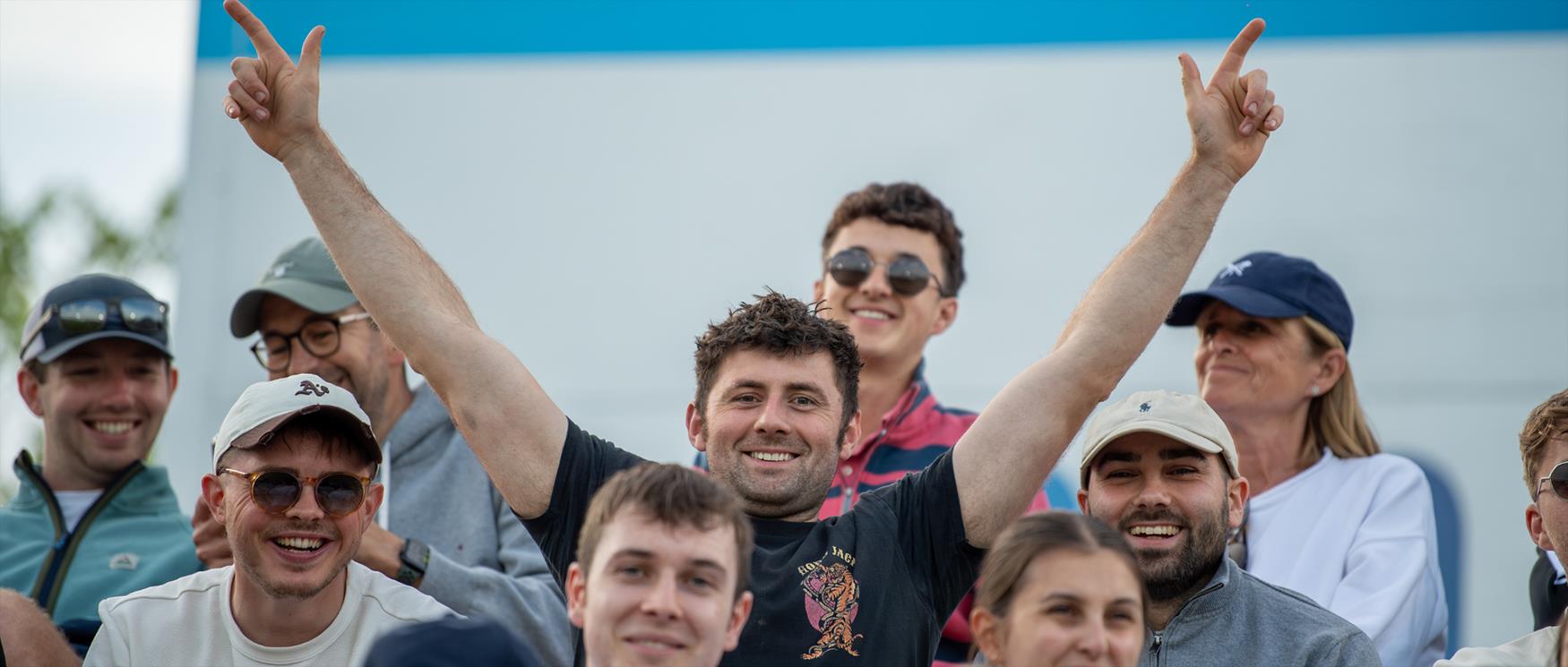 Fans at the Utilita Bowl