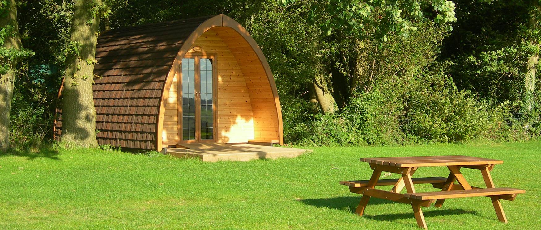 Two Hoots Glamping Pods in Hampshire