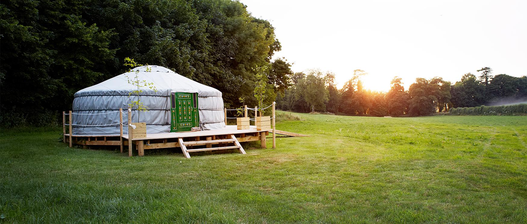 Yurt Glamping in Hampshire