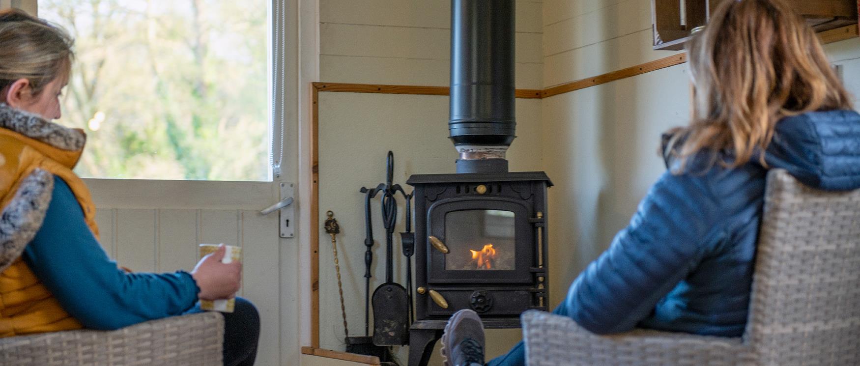 Glamping in a Shepherd's Hut in Hampshire