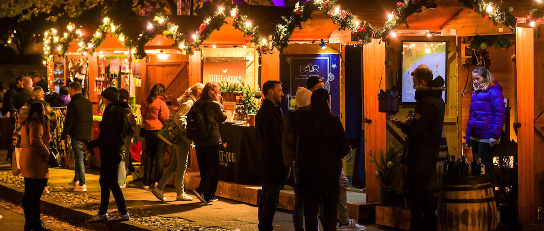 Christmas Market at Winchester Cathedral