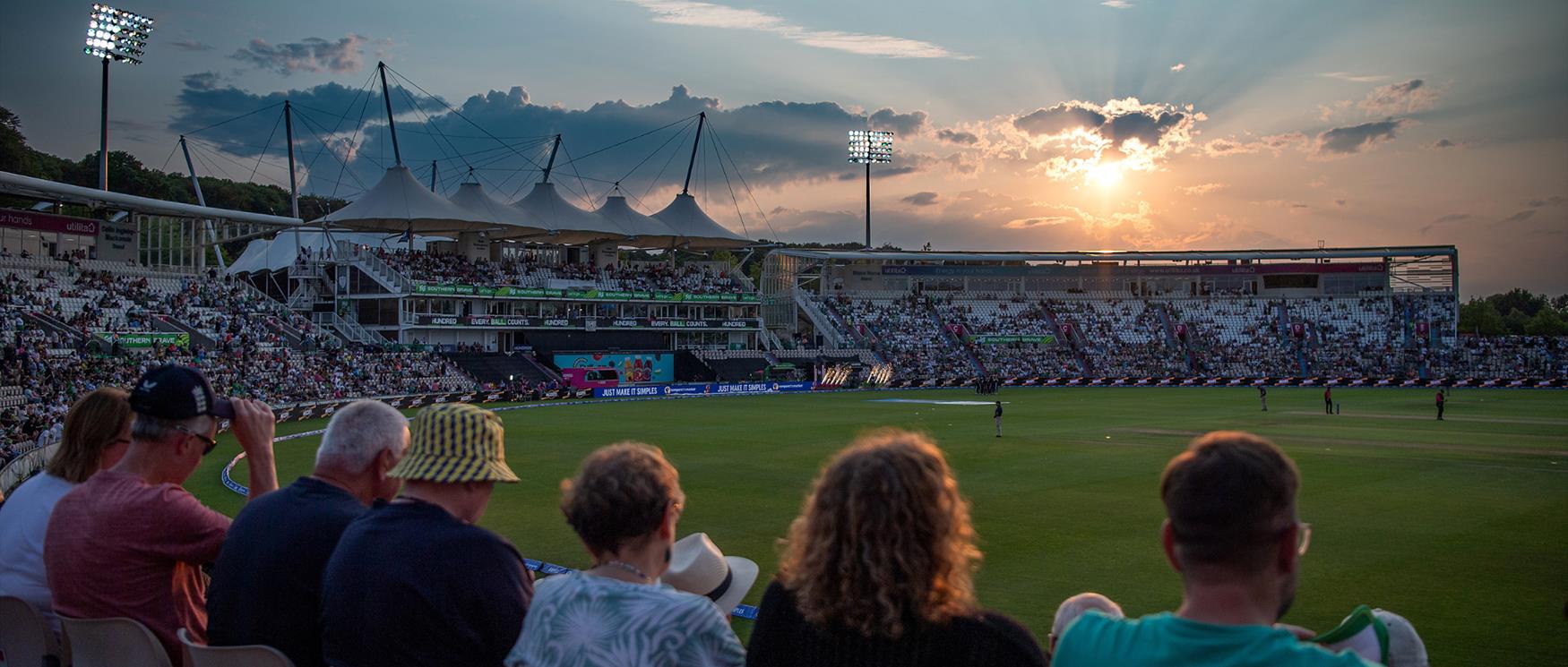 Cricket at The Utilita Bowl