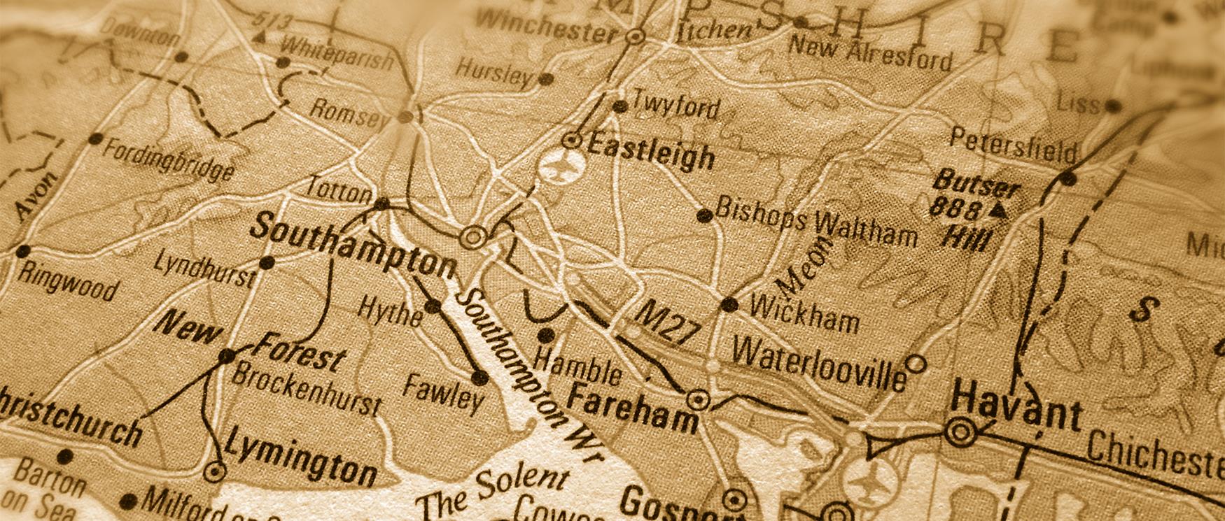Maps of Hampshire