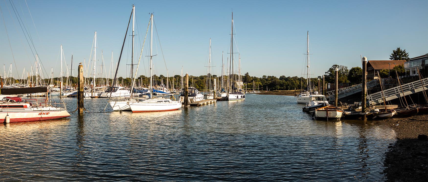 River Hamble-River Hamble in Hampshire