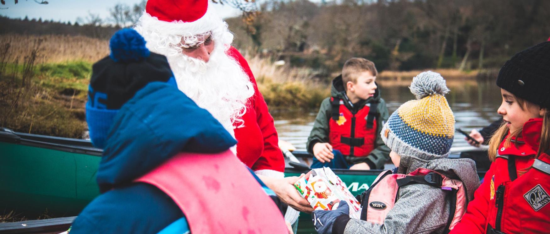 See Father Christmas in Hampshire