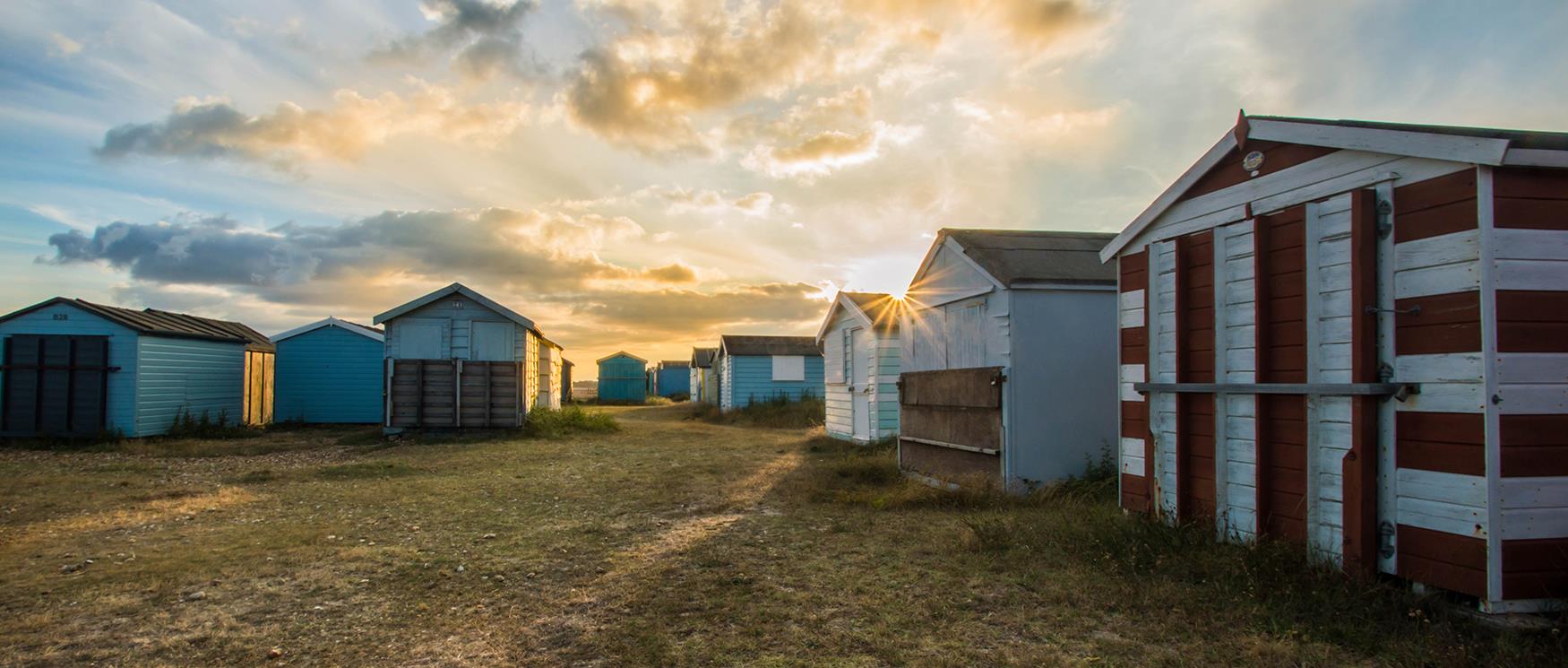 Hayling Island Beach Huts - Darin Goodsell 2017 Summer Winner