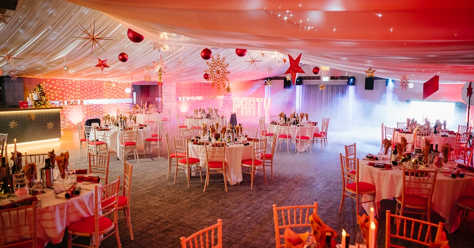 Exclusive Christmas Party 2026 at Oakley Hall Hotel