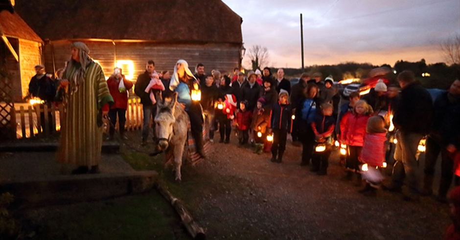 Ark Christmas Event 2022 Magical Living Nativity at Miller's Ark Visit Hampshire