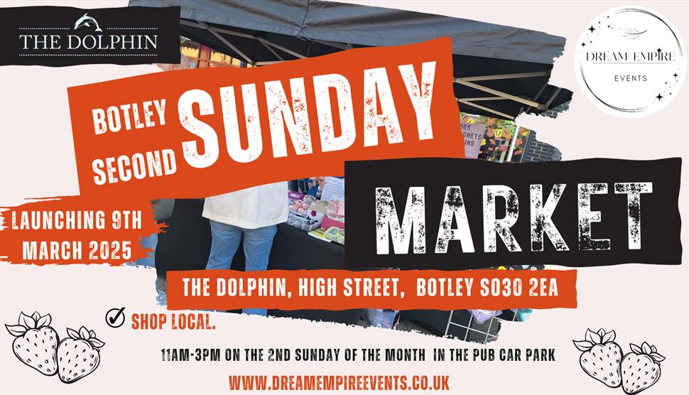 Botley Second Sunday Market poster