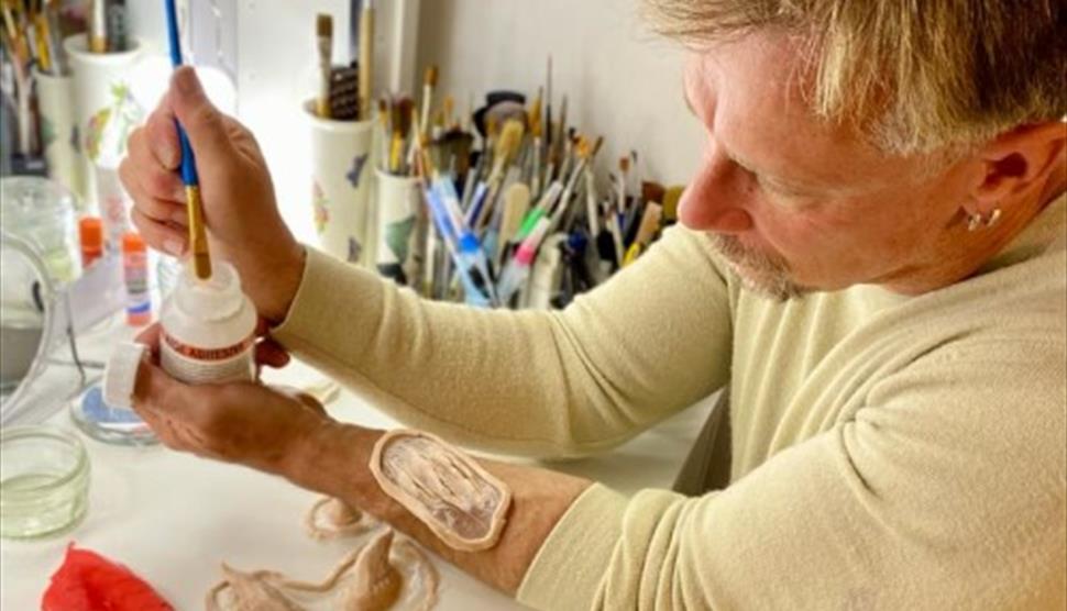 Creating Movie Style Prosthetics - Workshop at Sir Harold Hillier Gardens
