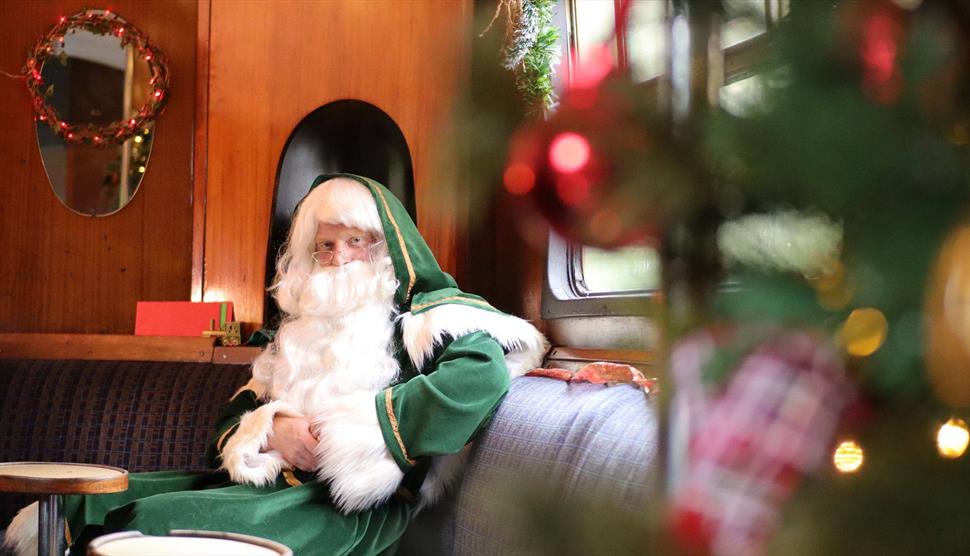 Father Christmas at the Watercress Line Visit Hampshire