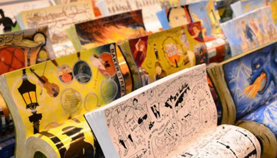 Sitting with Jane - BookBench Public Art Trail