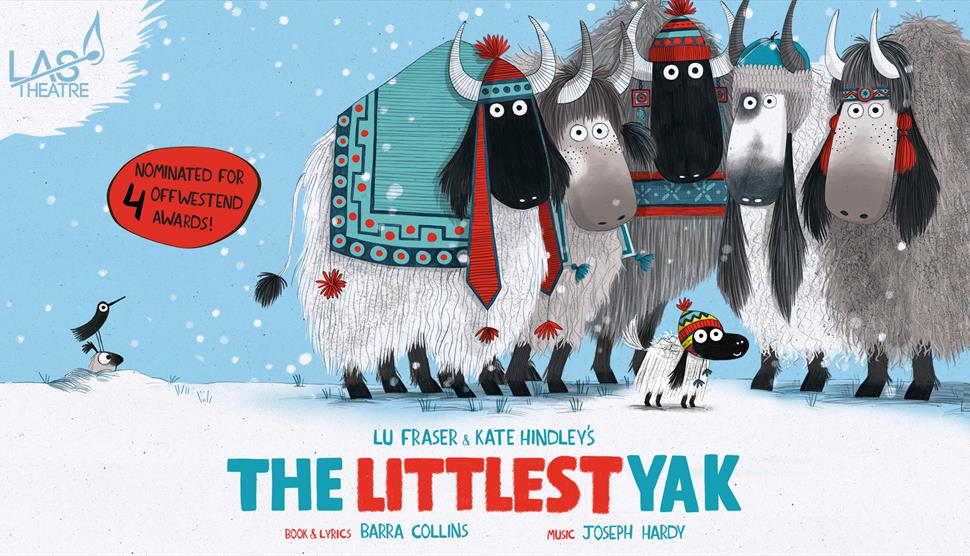 5 big yaks, 1 little yak