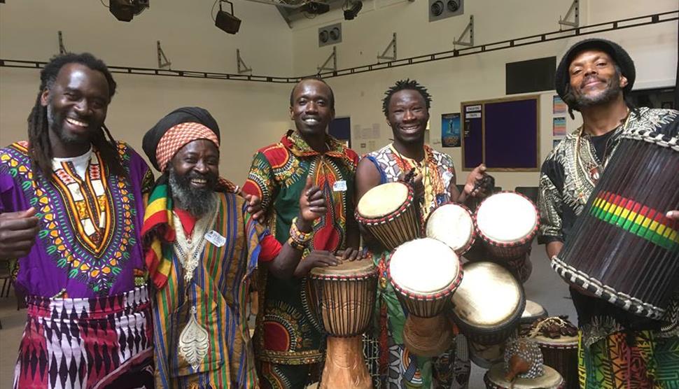 African Drum Circle at The Art House