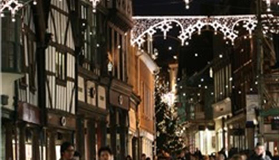 Winchester Christmas Lights Switch-On