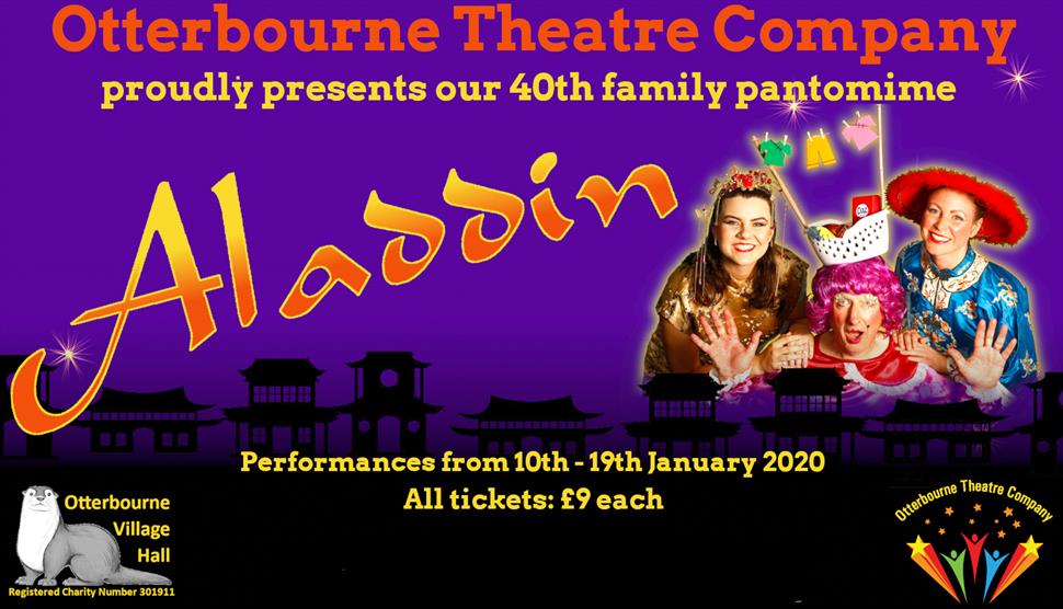 Aladdin at Otterbourne Village Hall