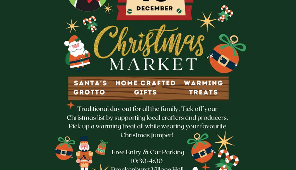 Christmas Market in Brockenhurst
